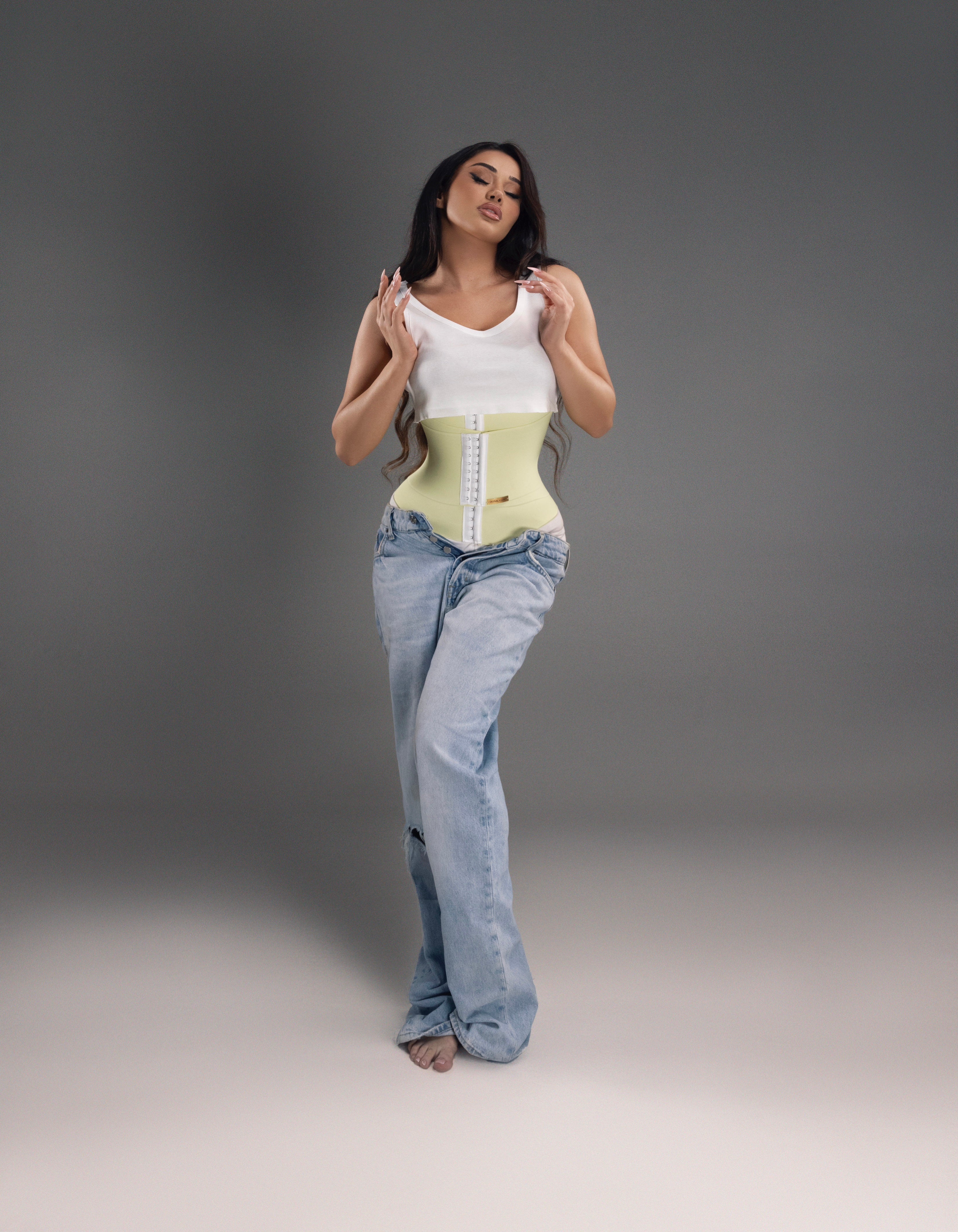 X Corset Yellow
