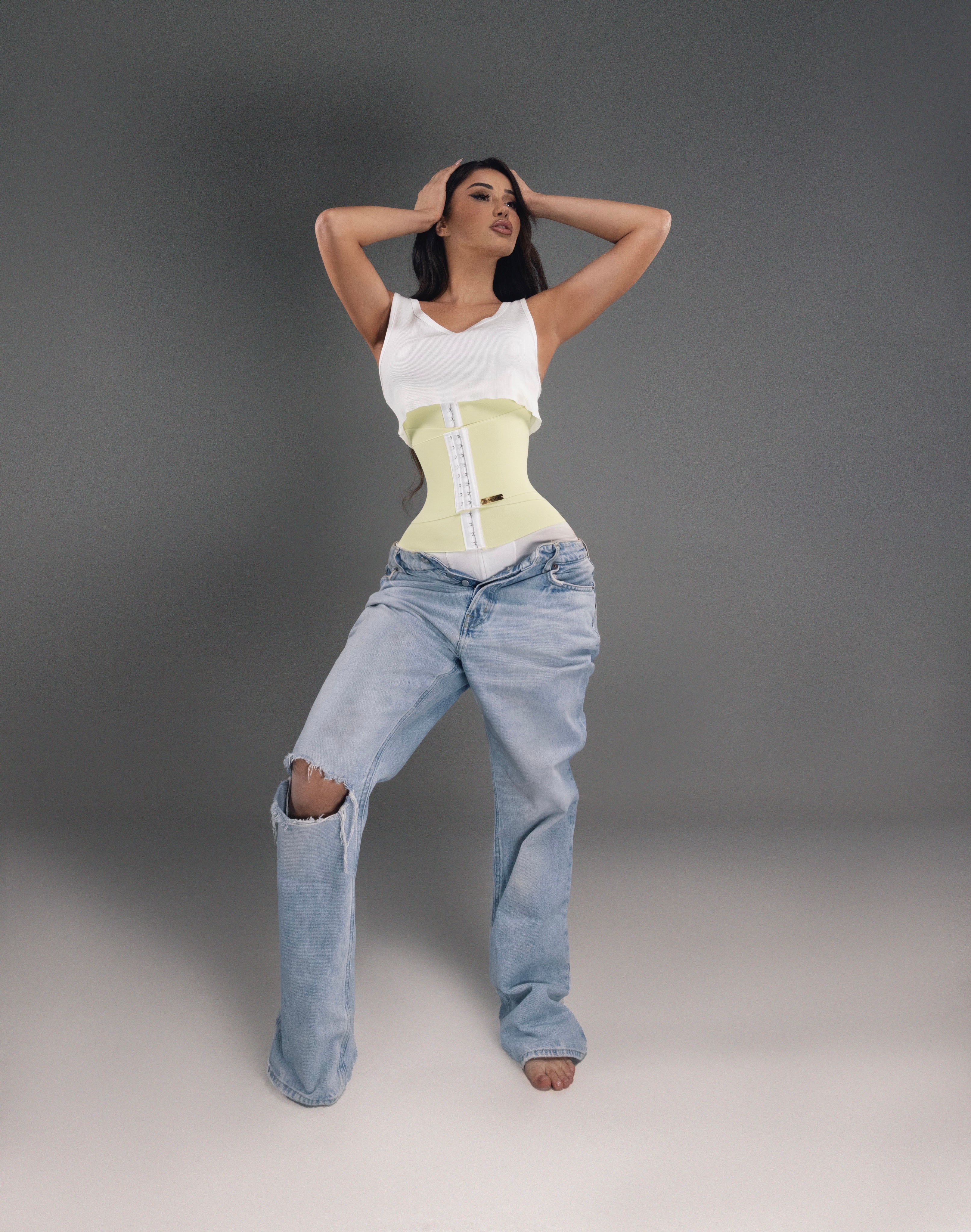 X Corset Yellow